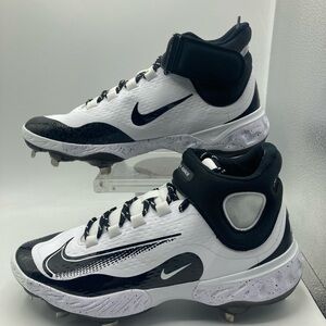 Nike Alpha Huarache Elite 4 Mid Metal Baseball Cleats